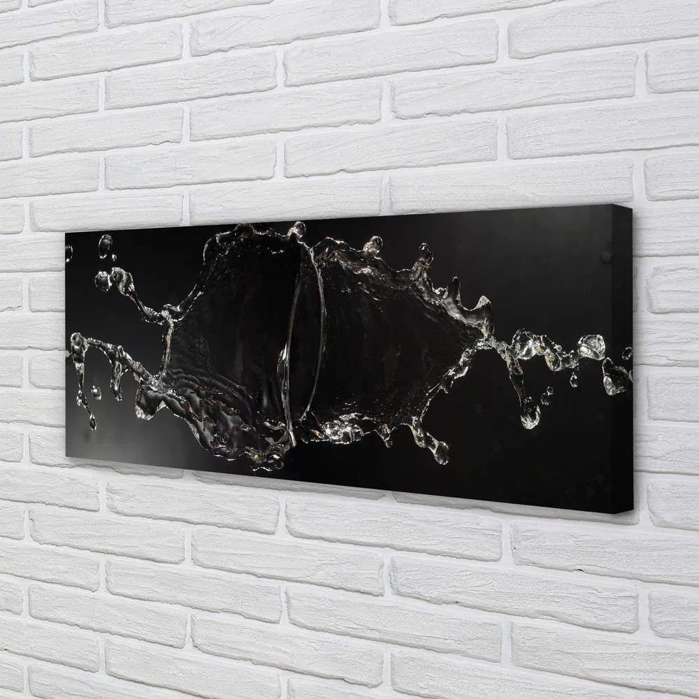 Obraz canvas na ścianę Dynamiczny Chlust Wody