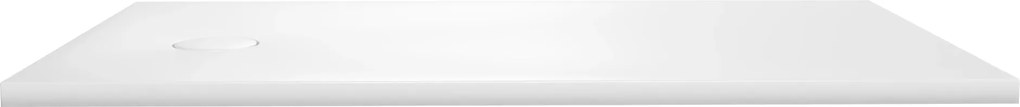 Brodzik prostokątny z konglomeratu RONA Classic | Różne rozmiary| Różne kolory : Kolor - Biały matowy , Rozmiar - 120x80 cm