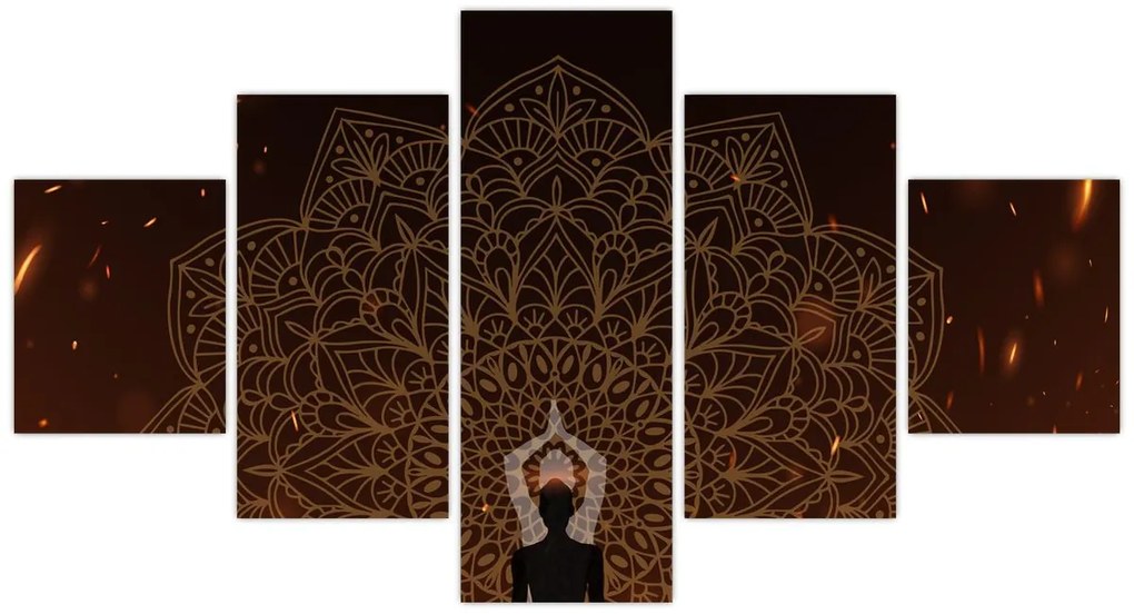 Obraz - Medytacja (125x70 cm)