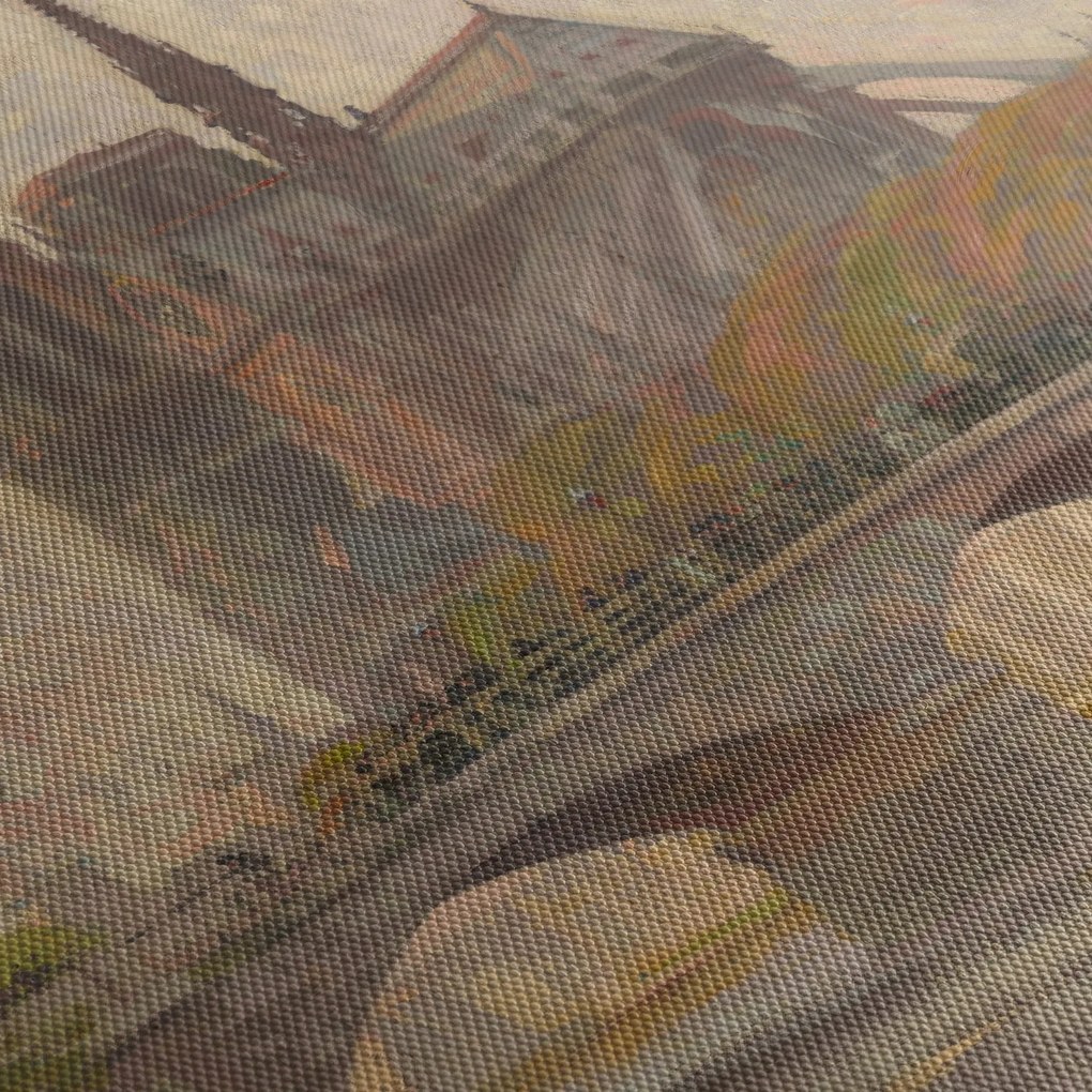 Obraz - Robert William Vonnoh, Notre Dame de Paris, reprodukcje (125x70 cm)