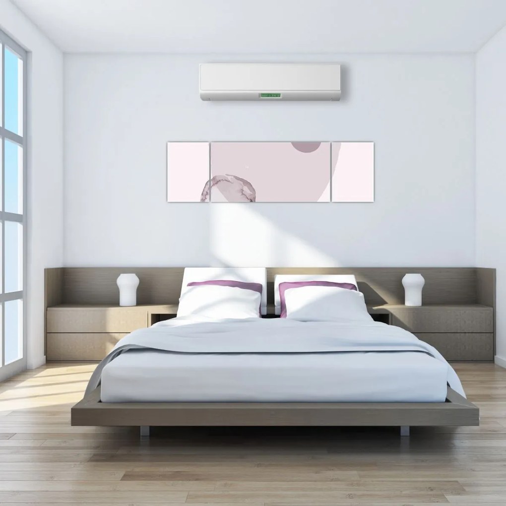 Obraz - Fioletowy minimalizm N⁰2 (170x50 cm)