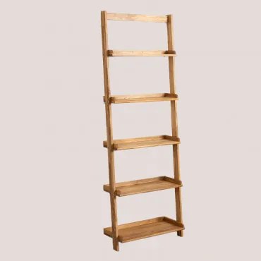 Regał 65x180 Cm Z Drewna Dębowego Idia Roble - Sklum