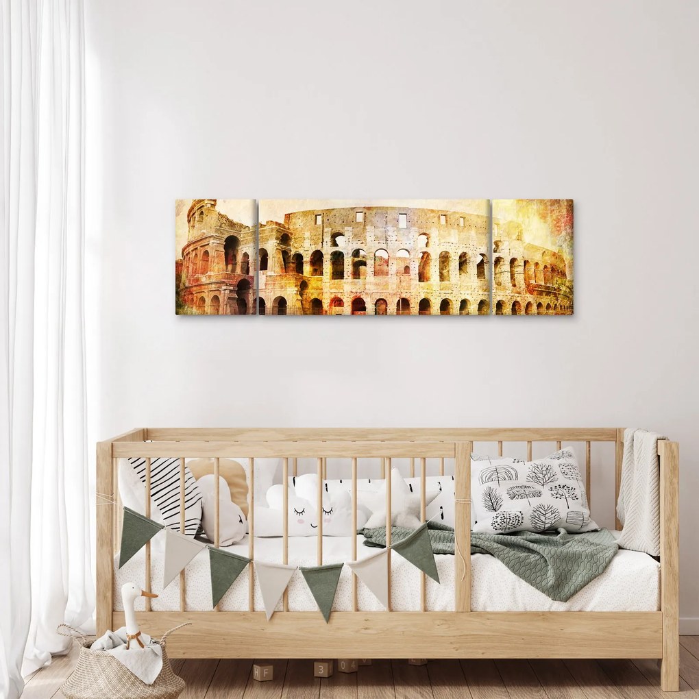 Obraz - Malarstwo cyfrowe, Koloseum, Rzym, Włochy (170x50 cm)