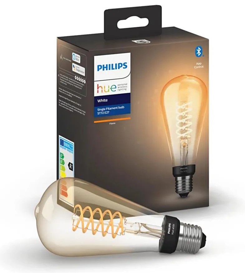 Philips Hue WHITE FILAMENT ST72 E27/7W/230V 2100K ściemnialna żarówka LED