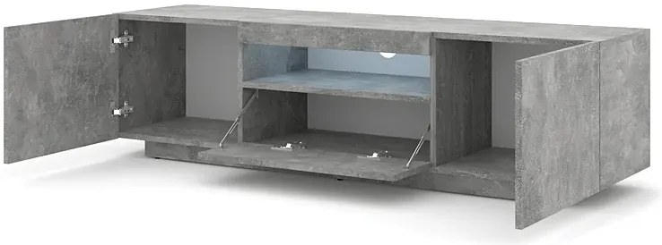 Szafka pod TV stojąca lub wisząca beton F1-F18