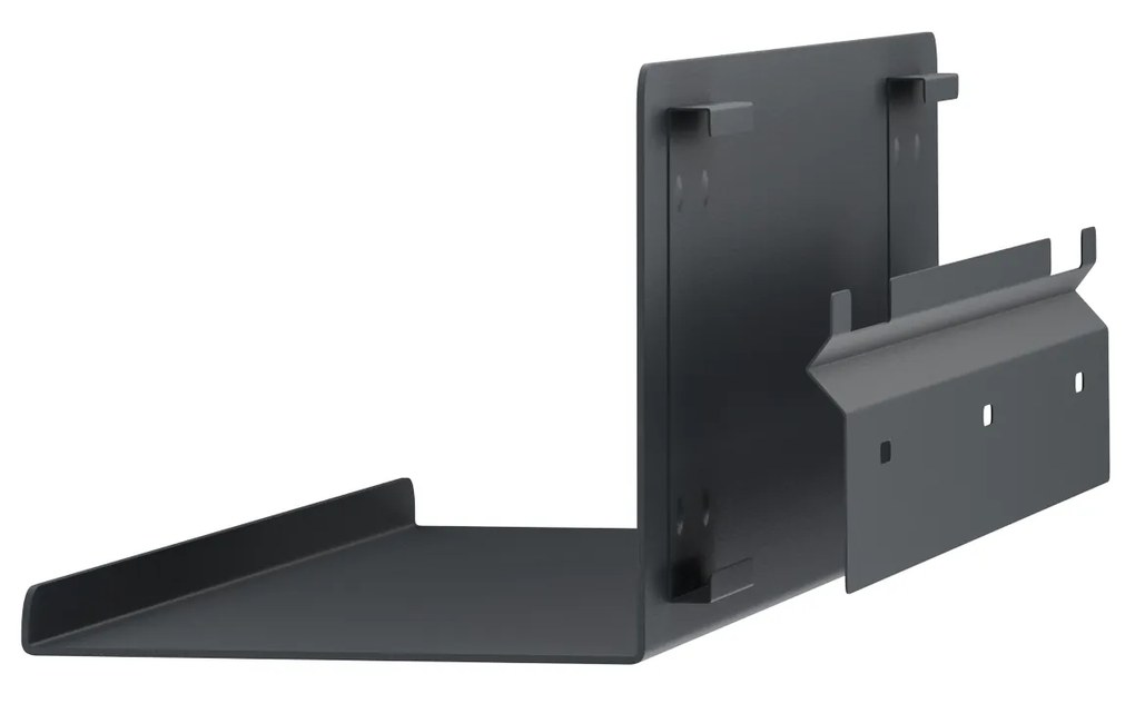 Półka wisząca JOANNE 400 mm, antracytowa