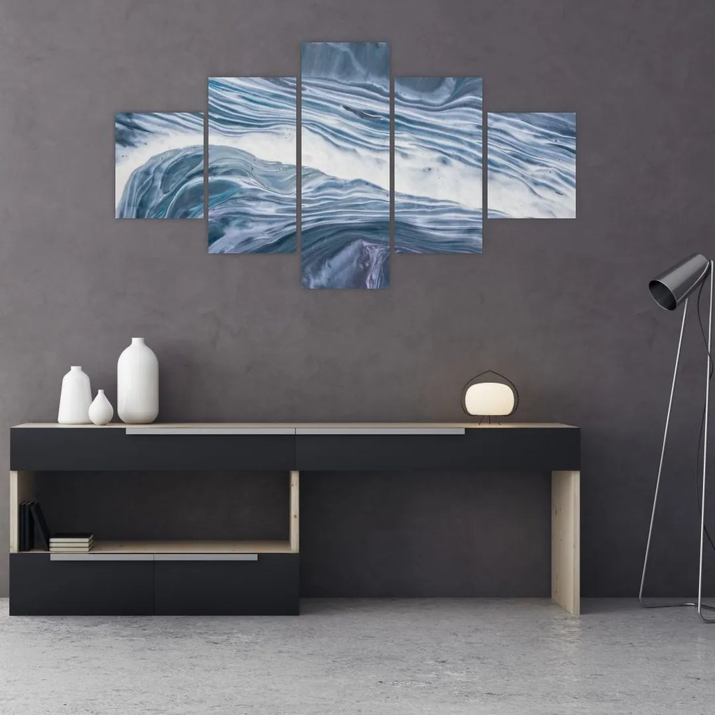 Obraz abstrakcji (125x70 cm)