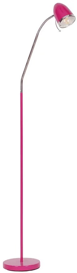 Różowa lampa stojąca dziecięca E4-C06