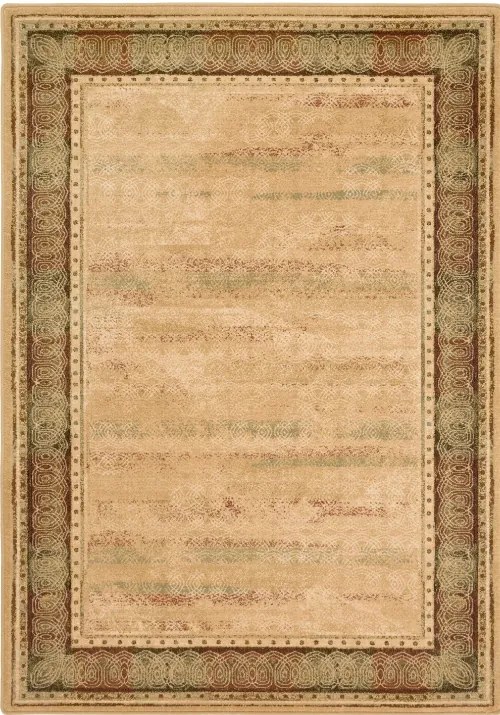 Dywan Dywilan Omega Wełniany Dywan LAVA miód 170x235 Prostokąt