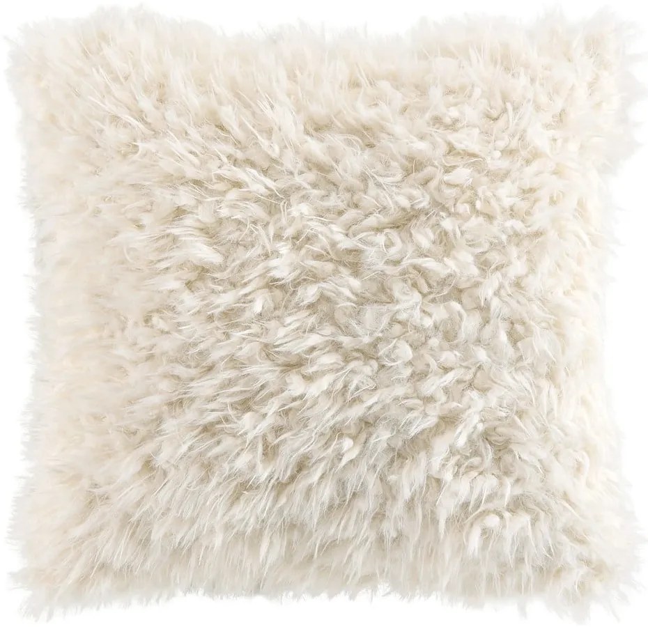 Poduszka dekoracyjna ze sztucznego futra 45x45 cm Mouton – douceur d'intérieur