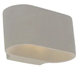 Inteligentny owalny Kinkiet / Lampa scienna betonowy z Wifi G9 - Arles Rustykalny / Vintage Oswietlenie wewnetrzne