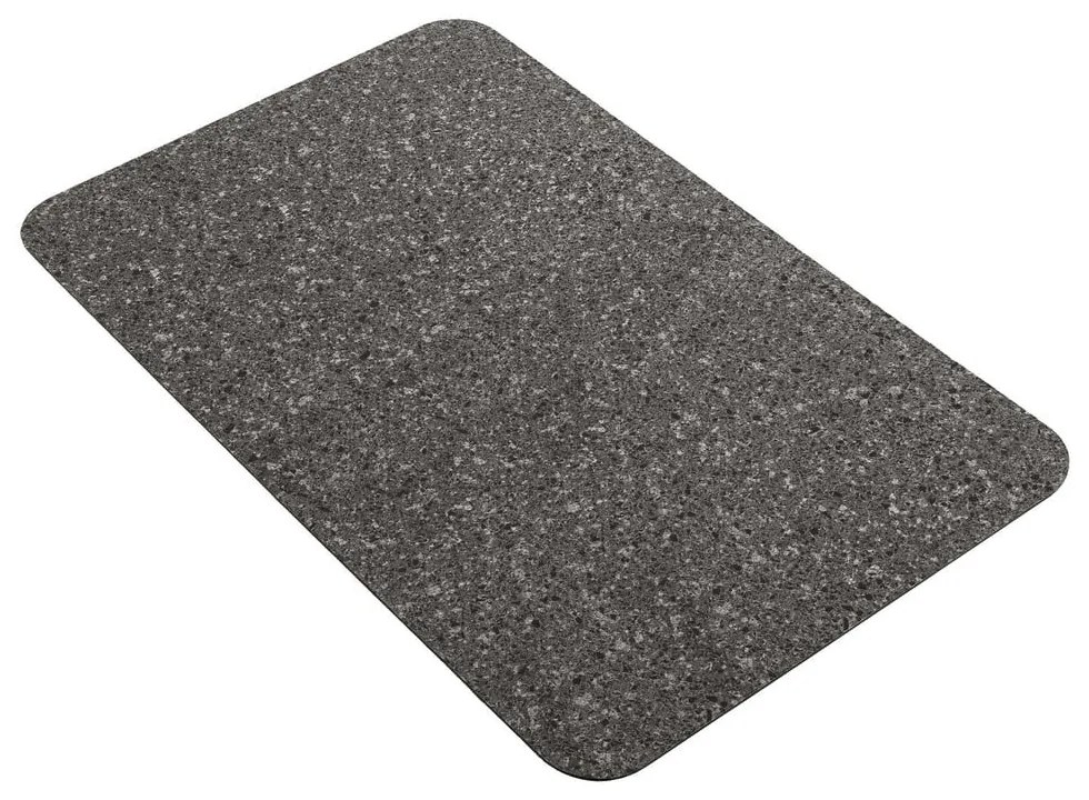 Antracytowy dywanik łazienkowy 50x80 cm Granite – douceur d'intérieur