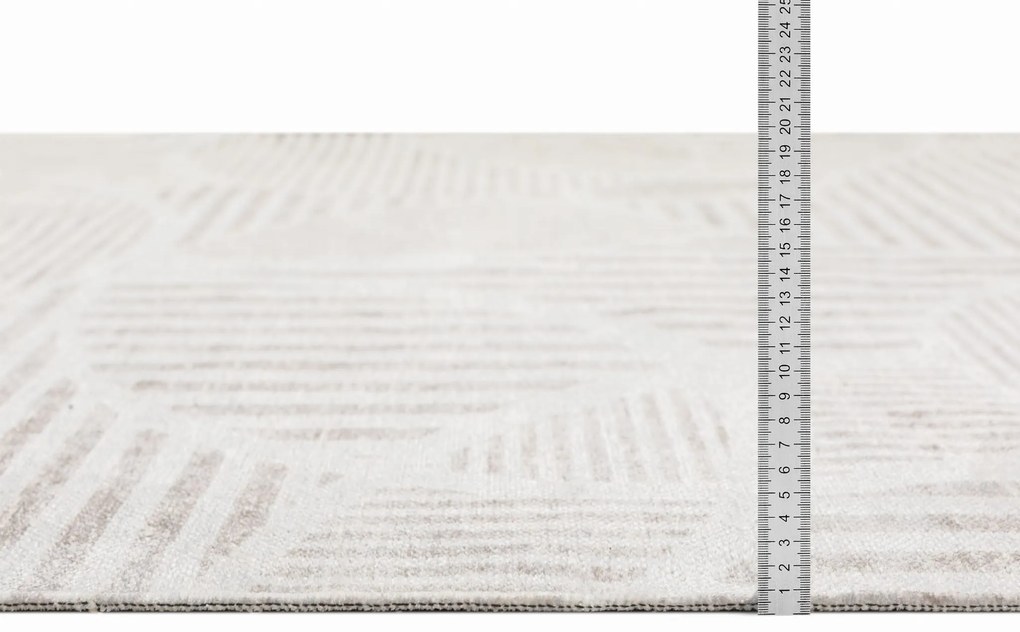 Dywan vintage Dean retro beżowy 80 cm x 215 cm