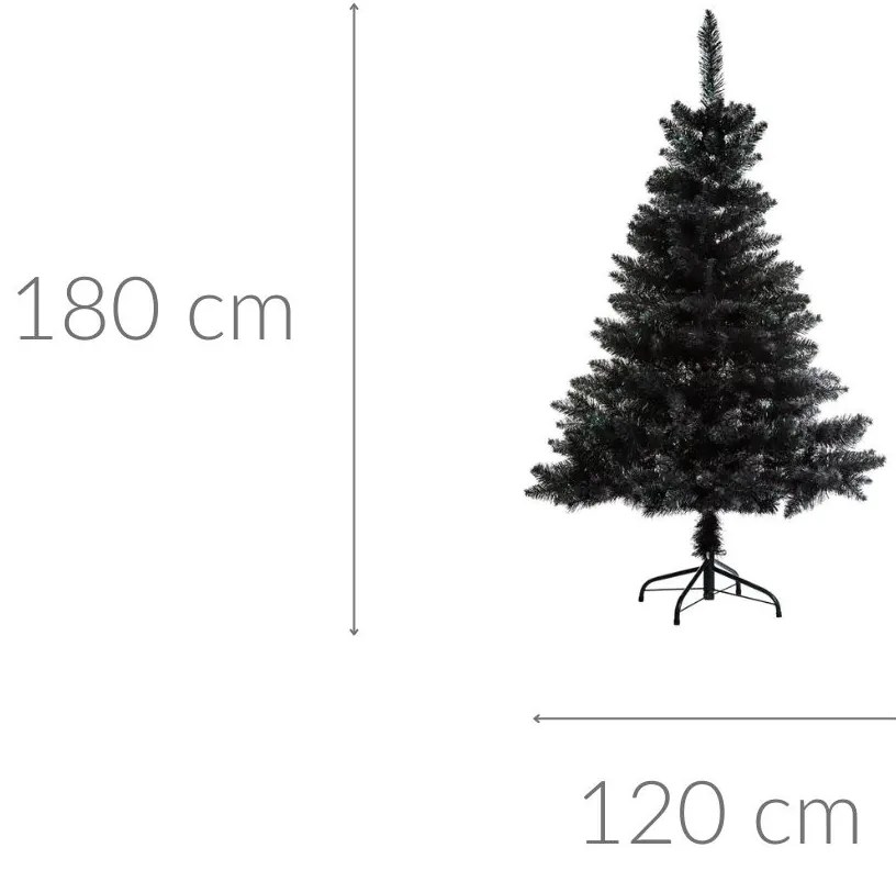 Sztuczna choinka na stojaku, 180 cm