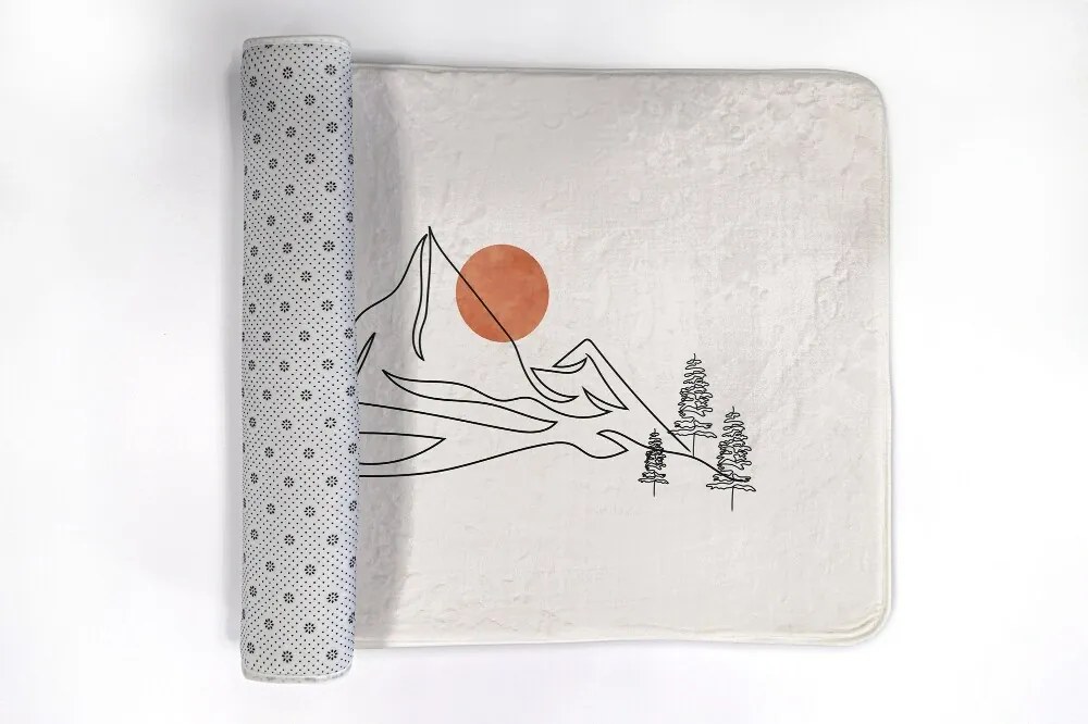 Dywanik łazienkowy Dywanik łazienkowy Góry Widok