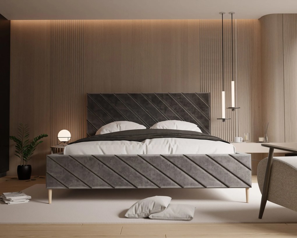 Łóżko sypialniane PINKI I SLIM - 180x200