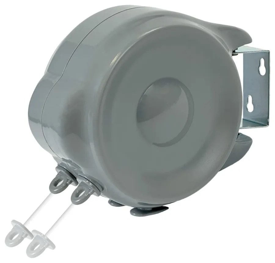 Szara ścienna suszarka na pranie 30 m – Addis