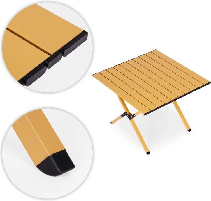 Składany stolik turystyczny Trekon 0122, 59x59 cm