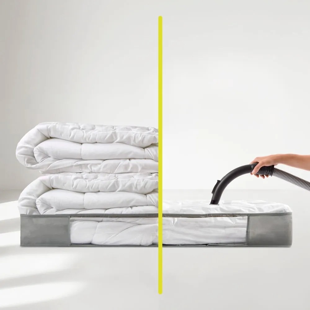 Plastikowy próżniowy pojemnik pod łóżko 105x45x15 cm – Homéa
