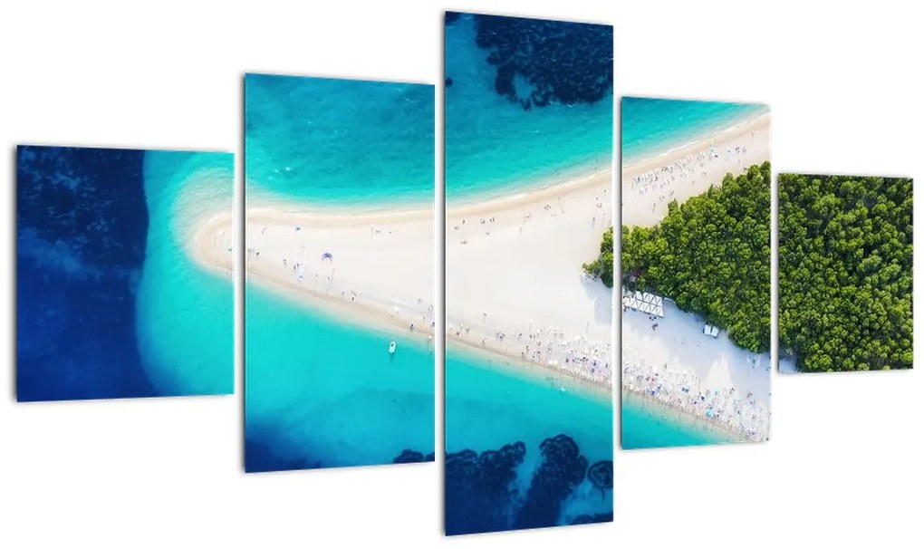 Obraz - Ostrav Hvar, Chorwacja (125x70 cm)