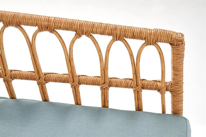 Rattanowa podwójna sofa LIERNE 2S