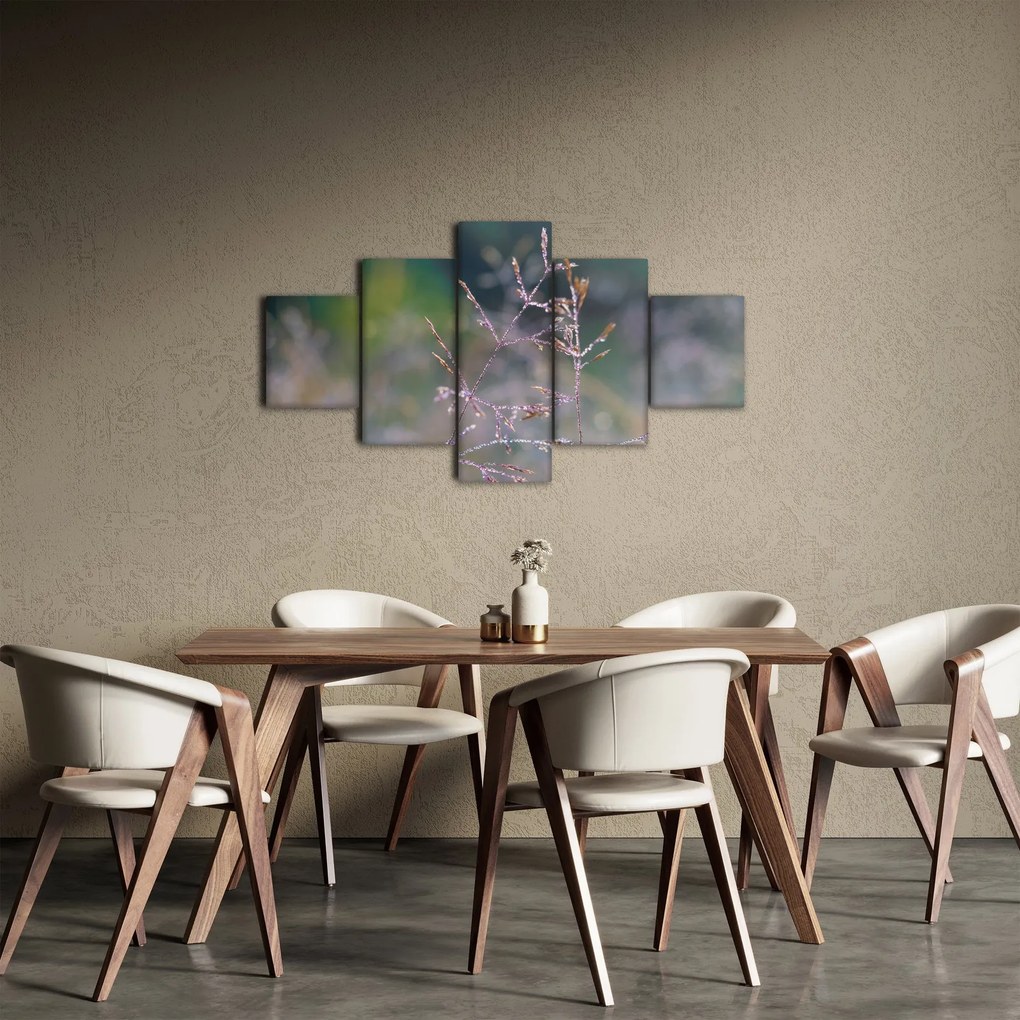 Obraz - Szczegół trawy (125x70 cm)
