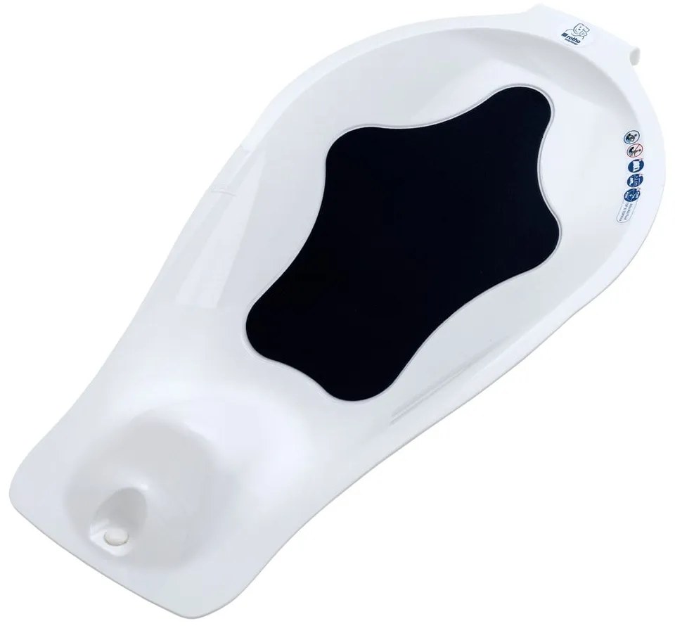 Biała mata do wanienki 32x56 cm Top – Rotho