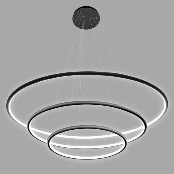Lampa wisząca ringi Ledowe Okręgi No.3 In 100 cm 4K