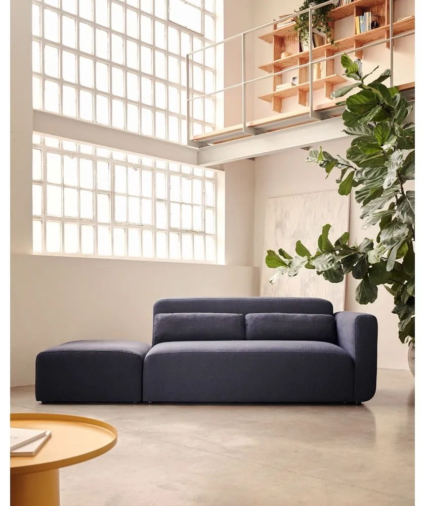 Ciemnoniebieska sofa 244 cm Neom – Kave Home