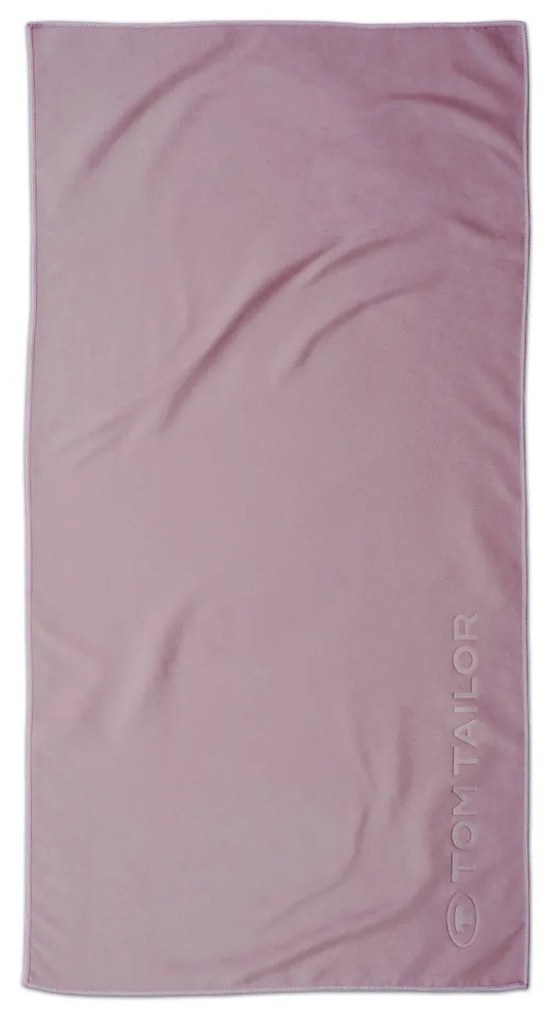 Tom Tailor Fitness ręcznik kąpielowy Cozy Mauve, 70 x 140 cm