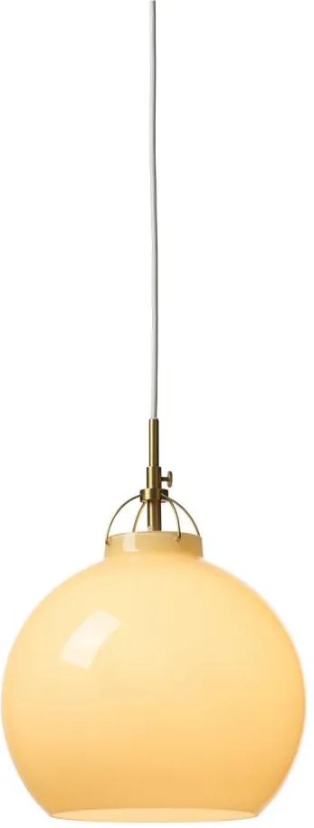 Halo Design 748006 - Żyrandol na lince TOSCANA 1xE27/40W/230V śr. 27 cm beż./mosiądz