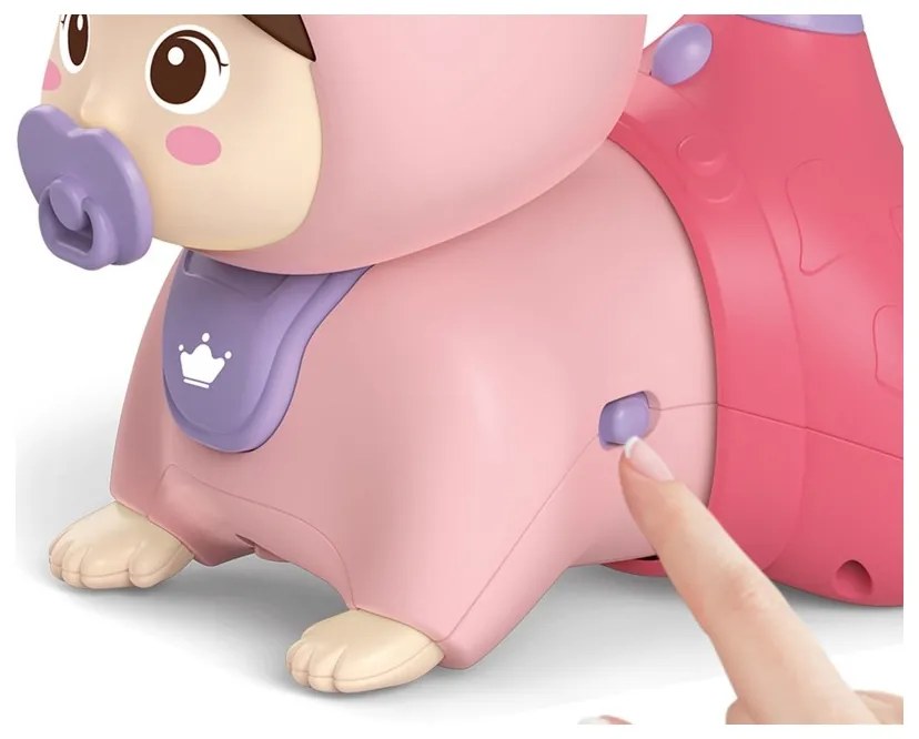 Woopie baby raczkujący bobas zabawka z melodiami świecąca