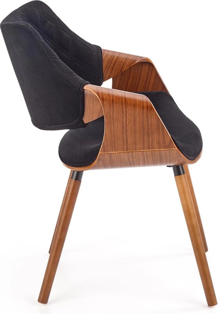 Krzesło z podłokietnikami na czterech nogach K396