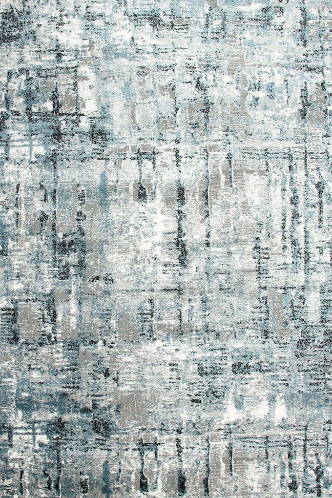 Dywan Brico Aquila grey/blue 080x100 Chodnik