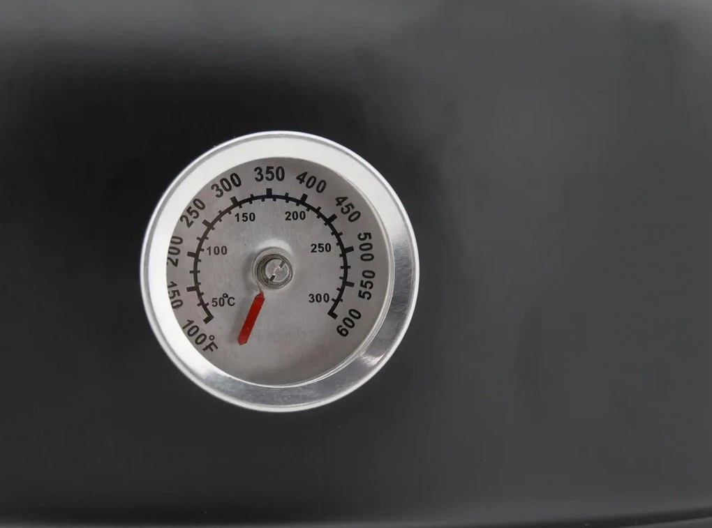 Cattara Gril - wędzarnia na węgiel drzewny Pisa 3w1, 40 x 80 x 40 cm