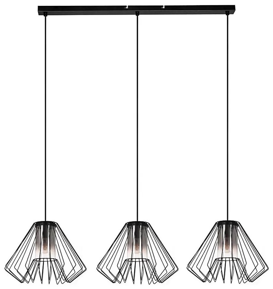 Rabalux 72371 - Żyrandol na lince EMERENCIA 3xE27/40W/230V