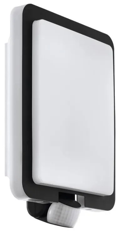 Eglo 79546 - Zewnętrzny kinkiet z czujnikiem MUSSOTTO 1xE27/28W/230V IP44