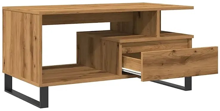 Stolik kawowy z szufladą dąb artisan E3-H26