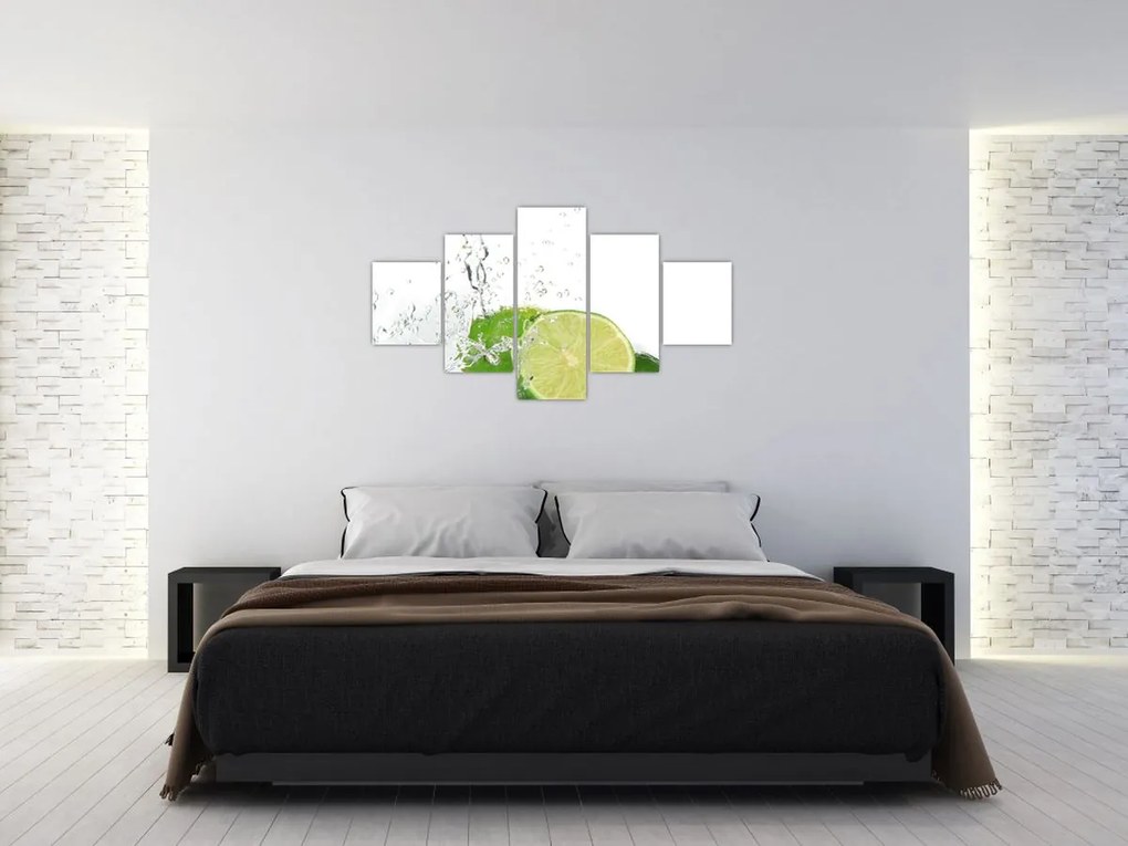 Obraz - Soczyste cytryny (125x70 cm)