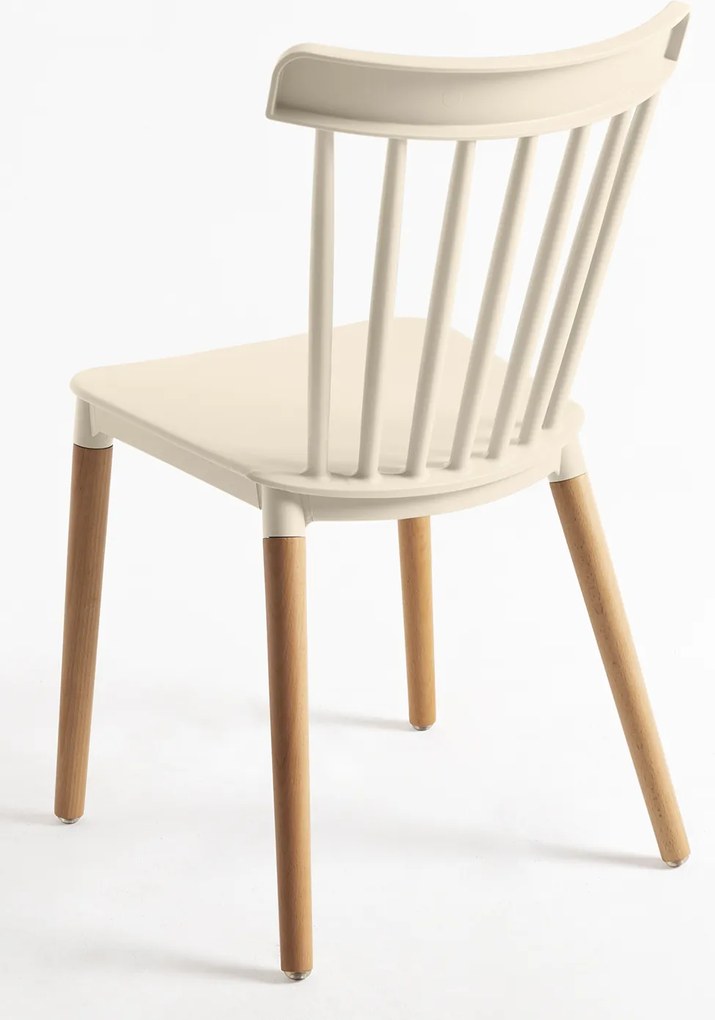 Zestaw 4 Krzese Leka