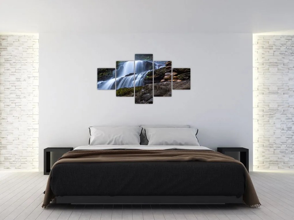 Obraz wodospadu (125x70 cm)