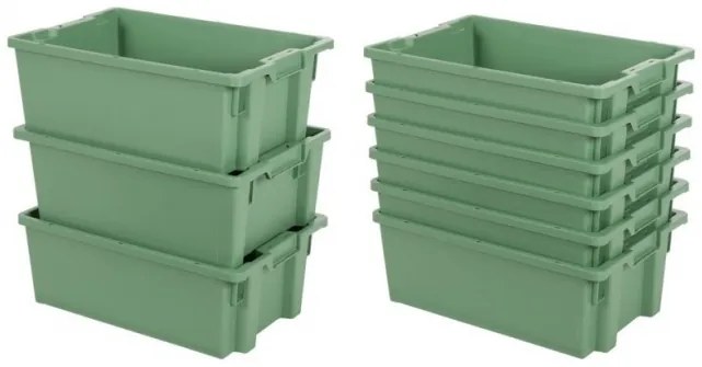 Pojemnik sztaplowalno-gniazdowy TELLUS 600 x 400 x 270 mm