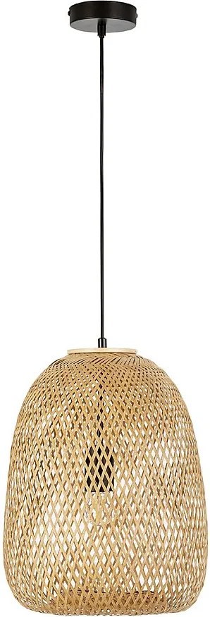 Zawieszenie kolumny Yumei z bambusa, średnica 30 cm.