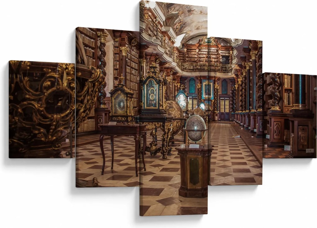 Obraz - Praga Clementinum (125x70 cm)