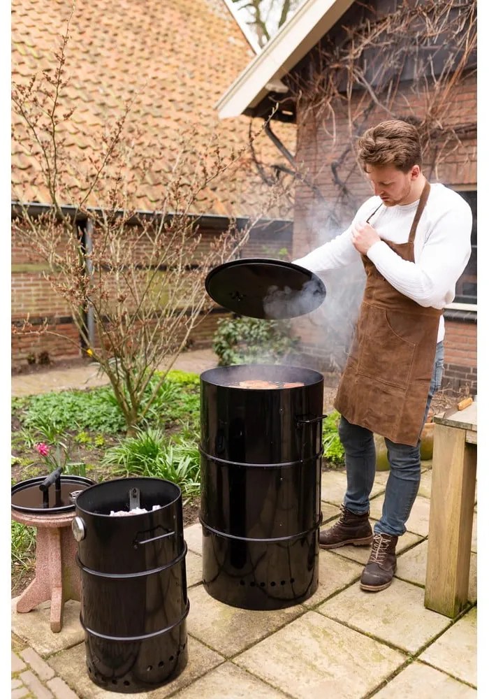 Skórzany fartuch ogrodowy Esschert Design Barbecue