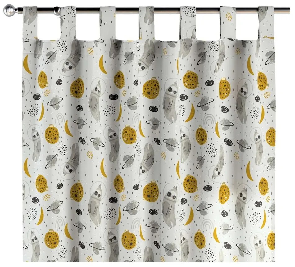 Zasłona dziecięca 260x130 cm Magic Collection – Yellow Tipi