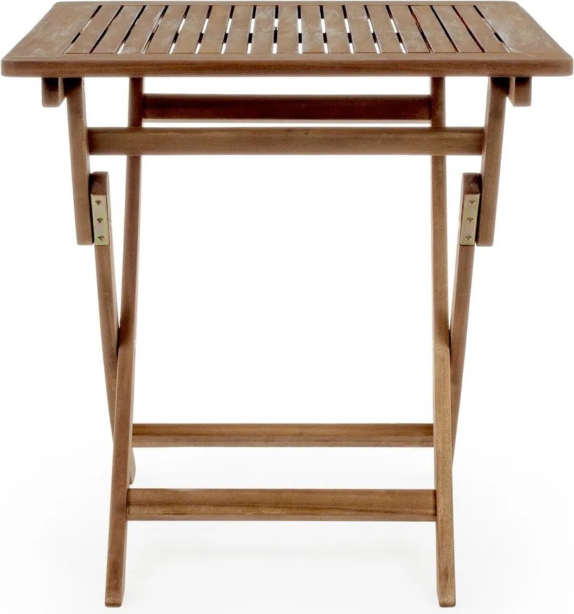 Stolik ogrodowy z litego drewna akacjowego 70x70 cm Noemi – Bizzotto