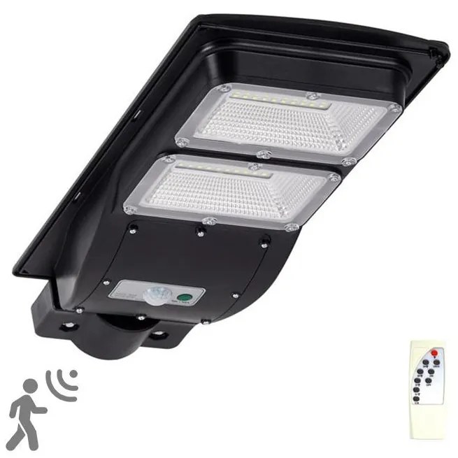 Lampka uliczna LED solarna STREET 2xLED/6W/3,2V IP65 z czujnikiem + DO