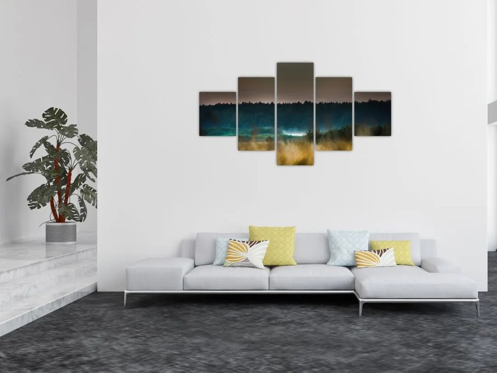 Obraz - Krajobraz górski (125x70 cm)