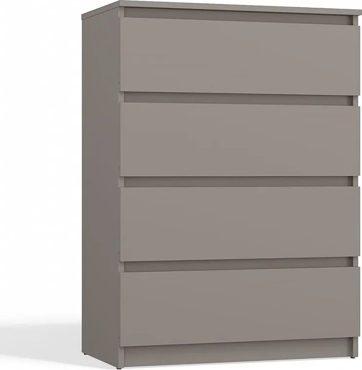 Komoda: 4 szuflady, glina, 40 x 97 x 70 cm